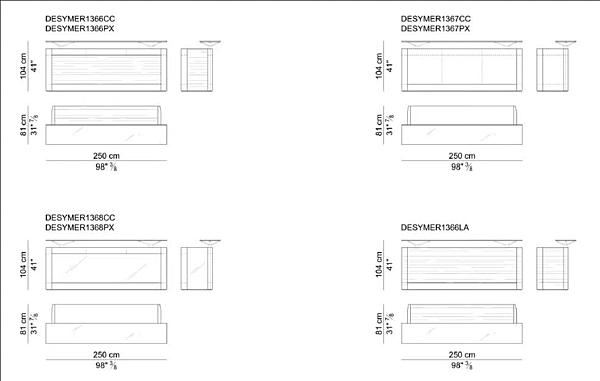 Reception desk wood and glass I 4 Mariani Symetria factory i 4 Mariani from Italy. Foto №5