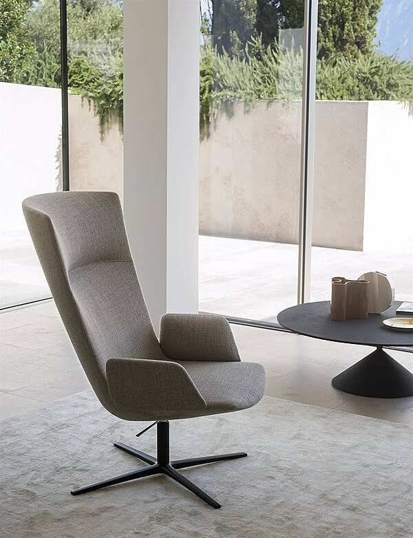 Armchair DESALTO Calum - Office 747 factory DESALTO from Italy. Foto №9