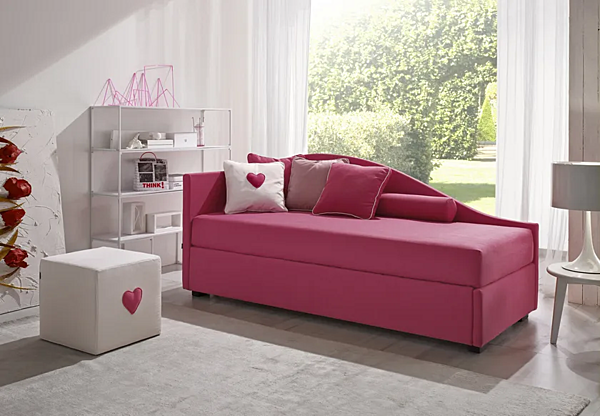 Two-Seater Fabric Sofa Bed Brio Duomo Design factory Duomo Design from Italy. Foto №2