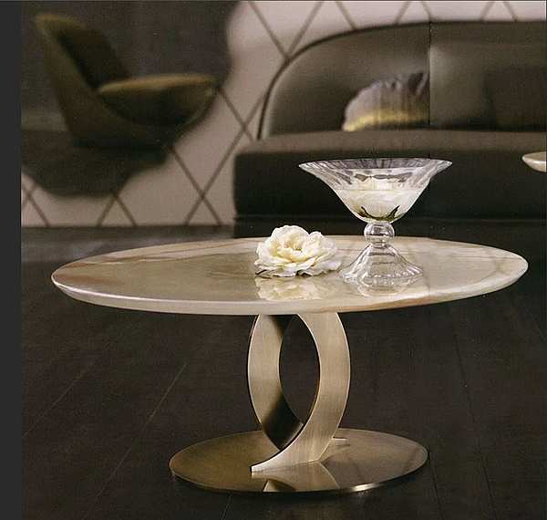 Coffee table ANGELO CAPPELLINI Opera LUDMILLA 45002 factory ANGELO CAPPELLINI from Italy. Foto №1