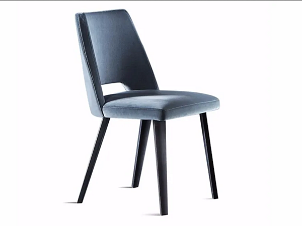 Upholstered Velvet Chair Thea Gallotti Radice factory Gallotti & Radice from Italy. Foto №1