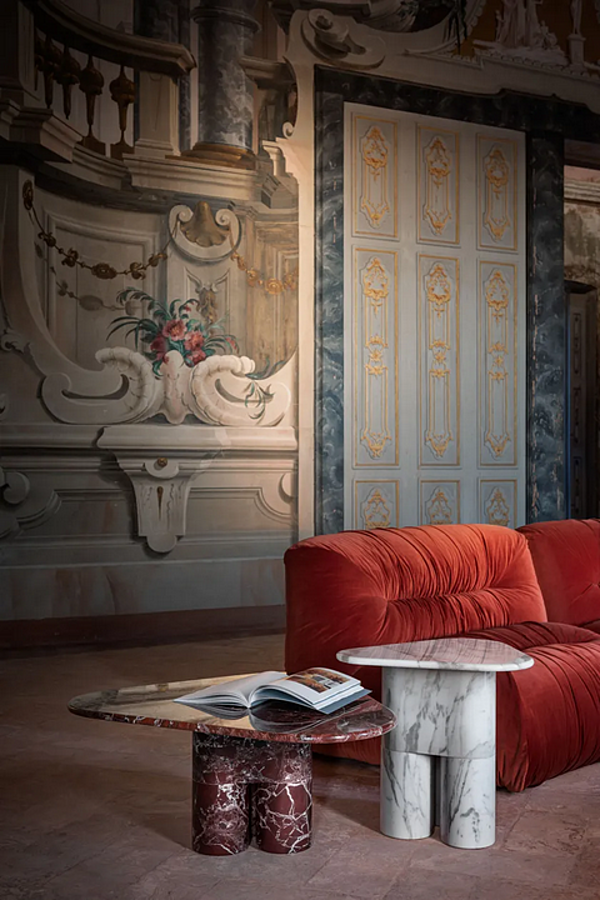 Low Marble Coffee Table Tria GHIDINI1961 factory GHIDINI1961 from Italy. Foto №2