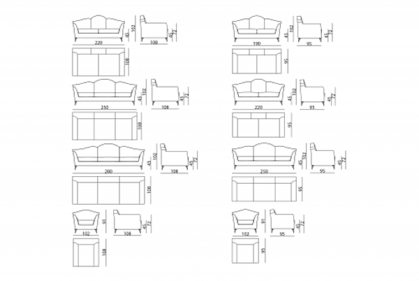 Couch VISIONNAIRE (IPE CAVALLI) Avalon factory VISIONNAIRE (IPE CAVALLI) from Italy. Foto №6