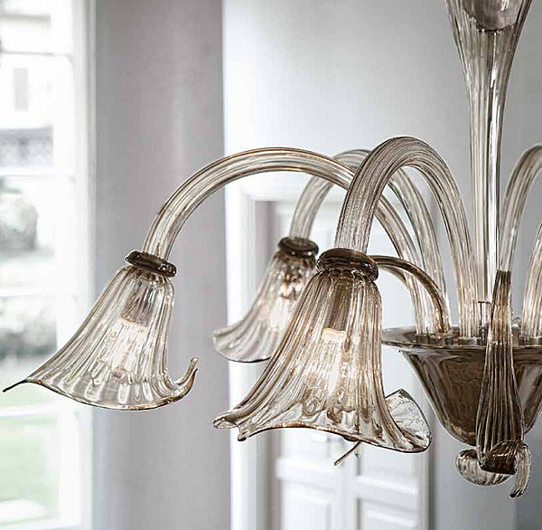 Chandelier SYLCOM 1479/8 factory SYLCOM from Italy. Foto №2