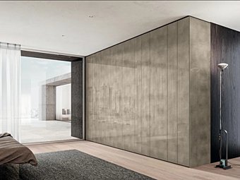 Sectional wardrobe LAGO N O W 1152 with sliding doors Sectional wardrobe LAGO N O W 1152 with sliding doors factory LAGO from Italy