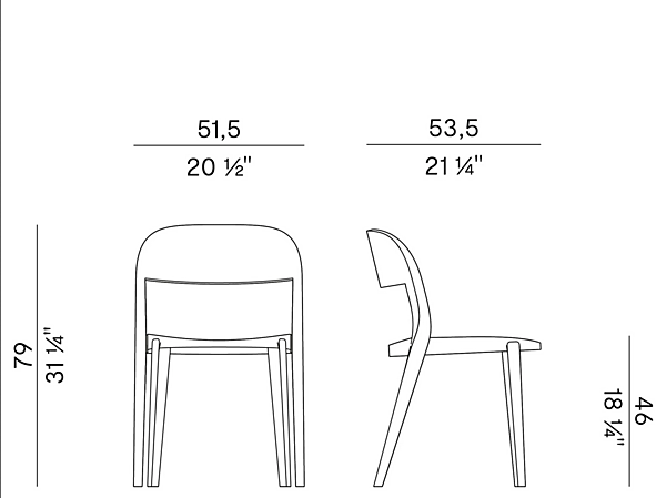Stackable wooden chair with Vienna straw Potocco Minima 949 C 949/C factory POTOCCO from Italy. Foto №9