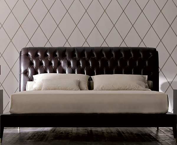 Bed ANGELO CAPPELLINI Opera IRIS CLASSIC 42400/19 factory OPERA CONTEMPORARY from Italy. Foto №1