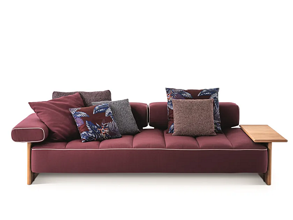 Three-Seater Fabric Garden Sofa CASSINA Sail Out factory CASSINA from Italy. Foto №2