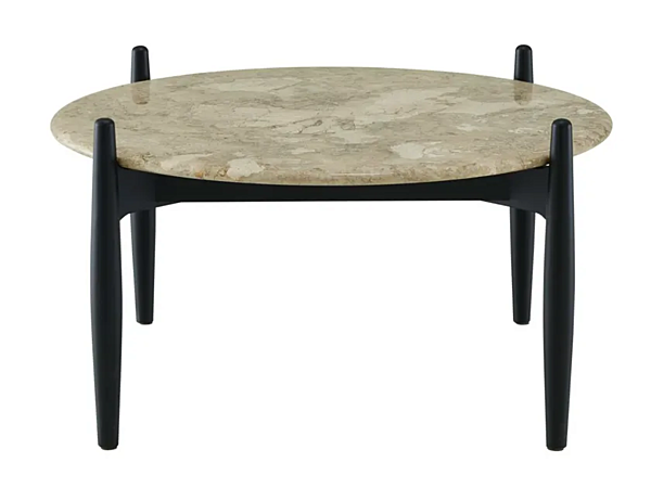 Round marble coffee table LIGNE ROSET Caffe 19960320/23/24 factory LIGNE ROSET from Italy. Foto №2