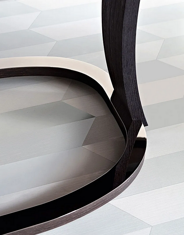 Extending round table in wood Grace 834 Potocco 834/TC1 factory POTOCCO from Italy. Foto №3