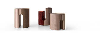 Coffe table Cierre 1972 Twins factory Cierre 1972 from Italy