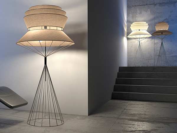 Floor lamp CATTELAN ITALIA Oriano Favaretto Bolero