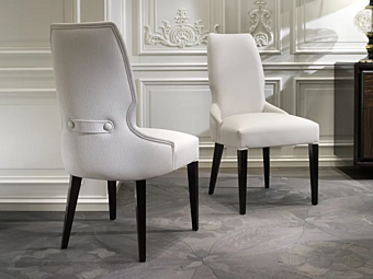 Upholstered Leather Chair Segreti S90 ARTE BROTTO S90 Upholstered Leather Chair Segreti S90 ARTE BROTTO S90 factory Arte Brotto from Italy