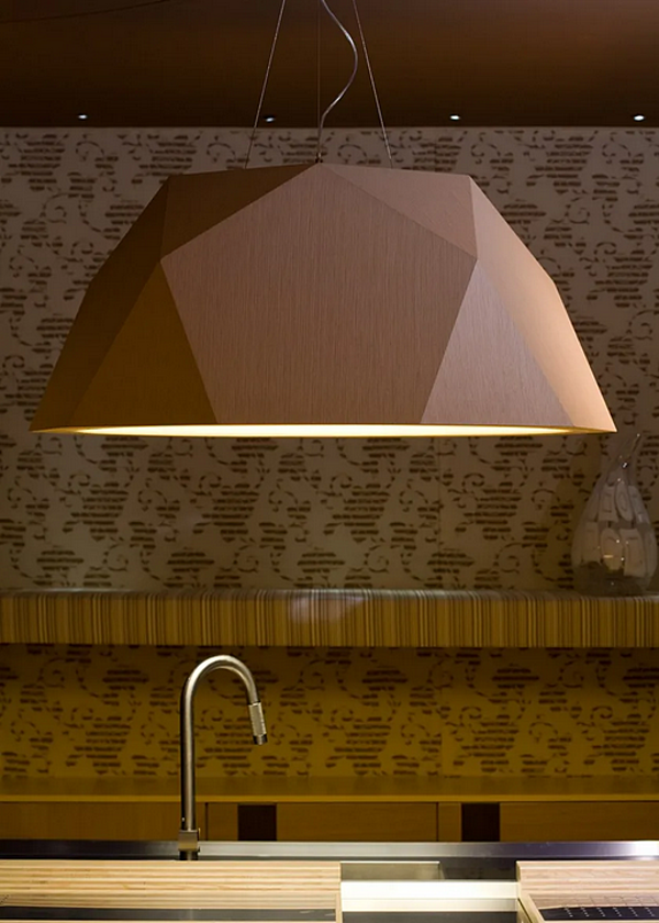 Aluminium pendant lamp Fabbian Crio factory Fabbian from Italy. Foto №20