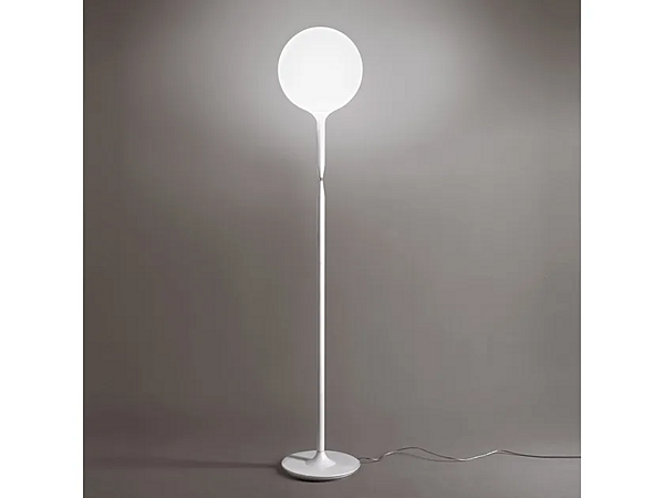 Blown Glass Floor Lamp Artemide Castore factory Artemide from Italy. Foto №4