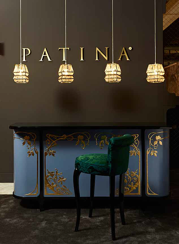 Bar stool PATINA GL/S104 95 - GLAMOUR STOOL factory PATINA from Italy. Foto №1