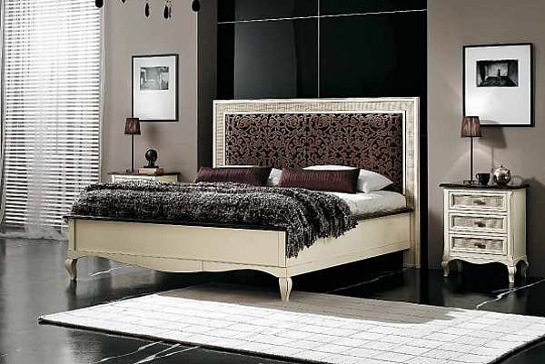 Bed INTERSTYLE N430 factory INTERSTYLE from Italy. Foto №1
