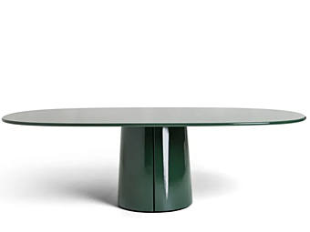 Oval wooden dining table Molteni & C Mateo Oval wooden dining table Molteni & C Mateo factory Molteni & C.(+VITRA) from Italy
