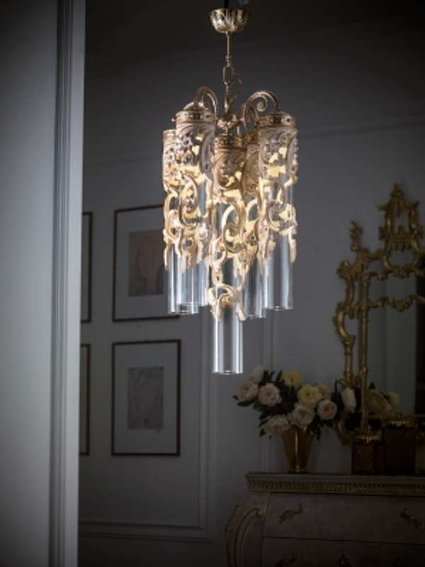 Chandelier STILE LEGNO 8085 factory STILE LEGNO from Italy. Foto №1