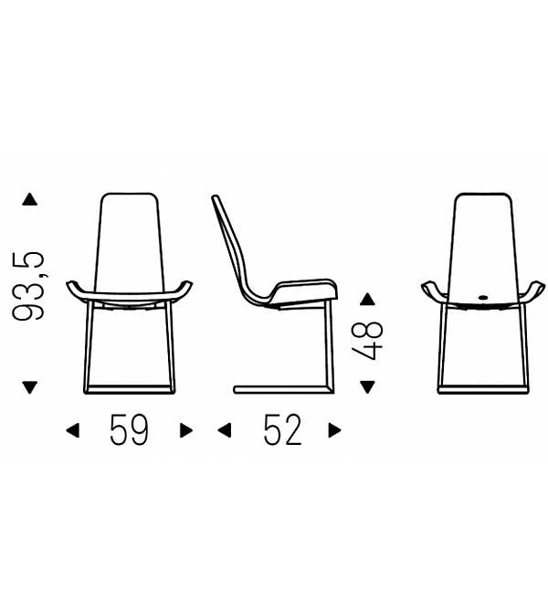 Chair CATTELAN ITALIA Paolo Cattelan FLAMINGO factory CATTELAN ITALIA from Italy. Foto №10