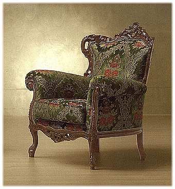 Armchair MORELLO GIANPAOLO 579/K factory MORELLO GIANPAOLO from Italy