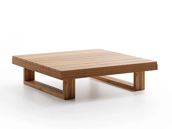 Square teak garden side table Atmosphera 9 Zero 9.0. TB factory ATMOSPHERA from Italy. Foto №1