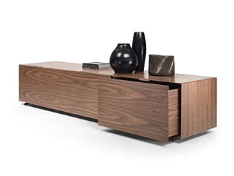 Walnut sideboard with drawers FLEXFORM Piuma factory FLEXFORM from Italy