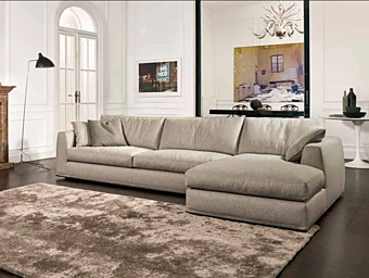 Sofa with upholstered back Andy CTS SALOTTI Sofa with upholstered back Andy CTS SALOTTI factory CTS SALOTTI from Italy