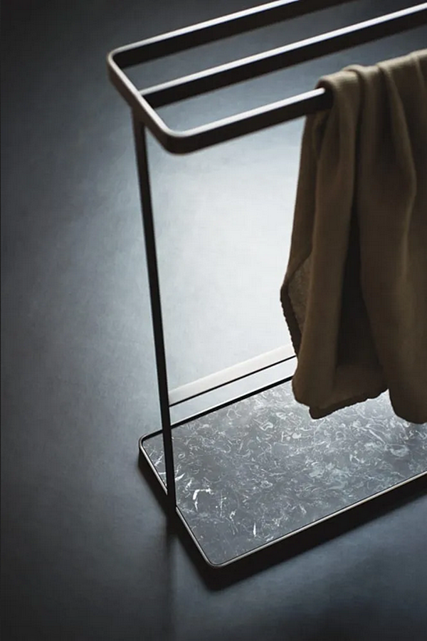 Standing Towel Rack in Stainless Steel AGAPE Memory Collection factory Agape from Italy. Foto №2