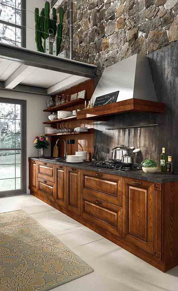 Kitchen HOME CUCINE regale_01 factory HOME CUCINE from Italy. Foto №6