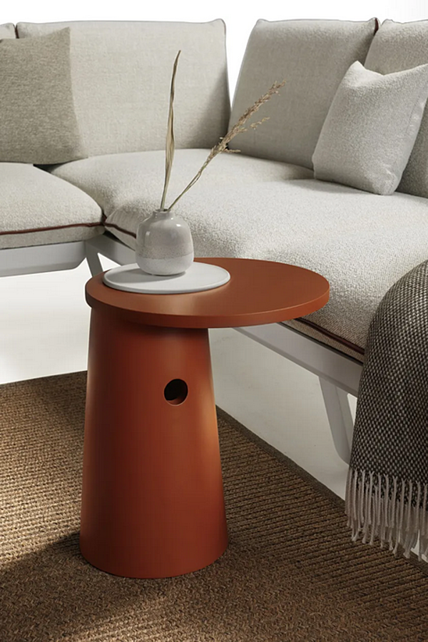 Round garden side table Atmosphera Totem factory ATMOSPHERA from Italy. Foto №3