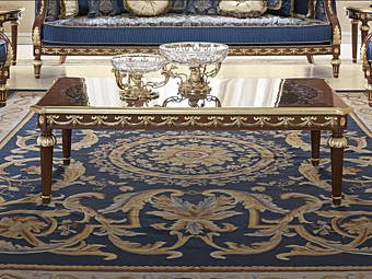 Rectangular wooden coffee table by Modenese Luxury Interiors 14667 factory MODENESE GASTONE from Italy