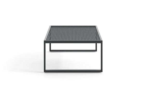 Rectangular Low Aluminium Garden Side Table Atmosphera Qubik QU.TC. factory ATMOSPHERA from Italy. Foto №2