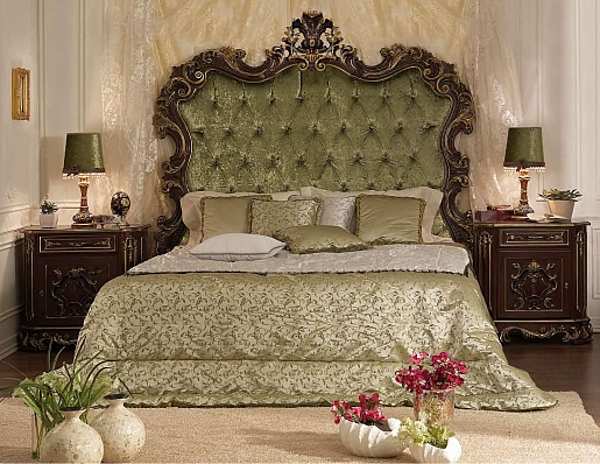 Bed ASNAGHI INTERIORS SC2301 factory ASNAGHI INTERIORS from Italy. Foto №1