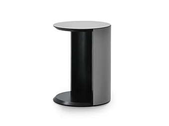 Round wooden side table Papier I 4 Mariani