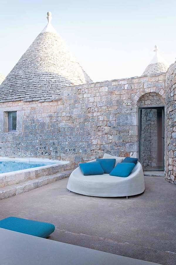 Armchair PAOLA LENTI  B38A factory PAOLA LENTI from Italy. Foto №1