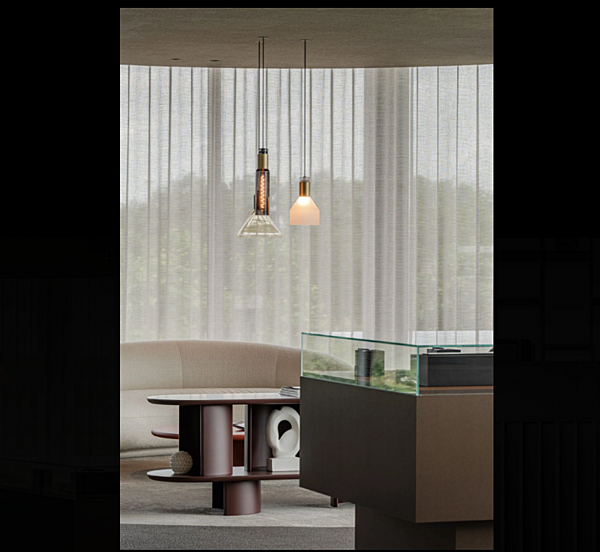 Chandelier DELTALIGHT Miles factory DELTALIGHT from Italy. Foto №5
