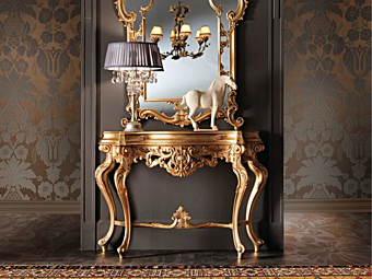 Solid Wood Console Table with Drawers Modenese Luxury Interiors 11608 Solid Wood Console Table with Drawers Modenese Luxury Interiors 11608 factory MODENESE GASTONE from Italy