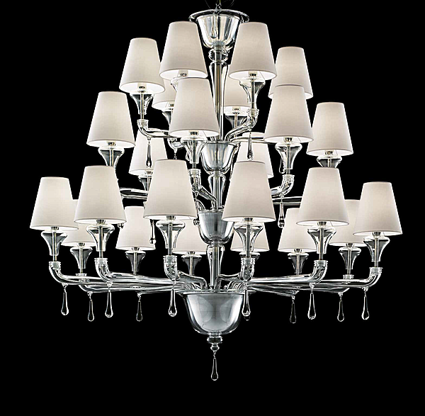 Chandelier Barovier&Toso Nevada 5549/13 factory Barovier&Toso from Italy. Foto №2