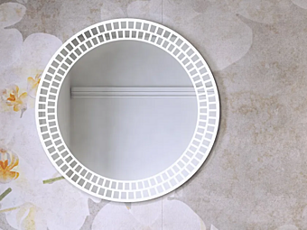 Round bathroom mirror with integrated lighting Artelinea Ri Tratti TRB, TRD Round bathroom mirror with integrated lighting Artelinea Ri Tratti TRB, TRD factory ARTELINEA from Italy