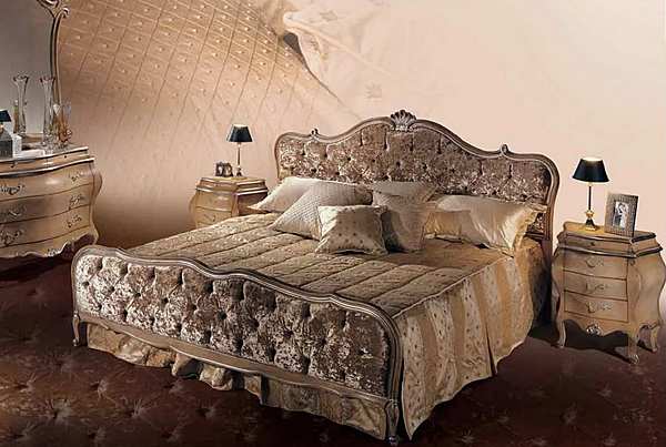 Bed ANGELO CAPPELLINI BEDROOMS Strauss 7034/19I - 21I factory ANGELO CAPPELLINI from Italy. Foto №3