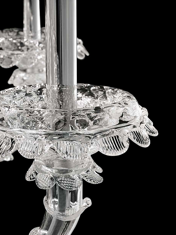 Chandelier Barovier &Toso 4604/12 factory Barovier&Toso from Italy. Foto №2