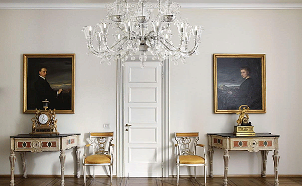 Chandelier Barovier&Toso Venezia1295 5715/12 factory Barovier&Toso from Italy. Foto №9