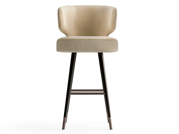 High Leather and Fabric Starlight Stool CPRN HOMOOD ST728 factory CPRN HOMOOD from Italy. Foto №1