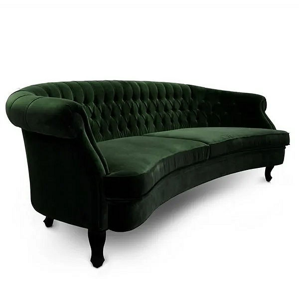 3-seater tufted velvet sofa Maree BRABBU factory BRABBU from Italy. Foto №4