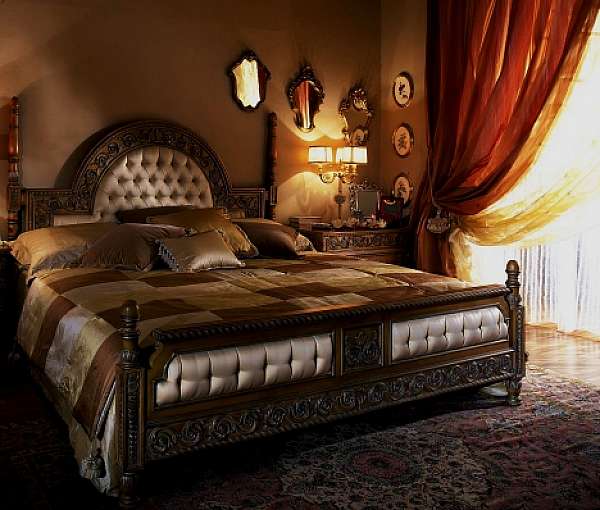 Bed ASNAGHI INTERIORS PC1211 factory ASNAGHI INTERIORS from Italy. Foto №2