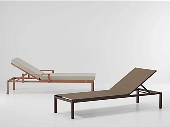 Stackable fabric sun lounger KETTAL Landscape
