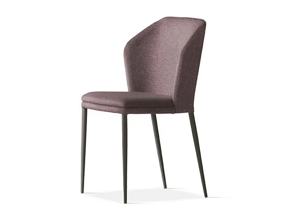 Fabric chair with integrated cushion SEDIT Astoria factory SEDIT from Italy. Foto №1