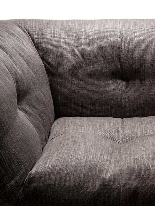 Fabric sofa with chaise longue LAGO Happening 1485 factory LAGO from Italy. Foto №4