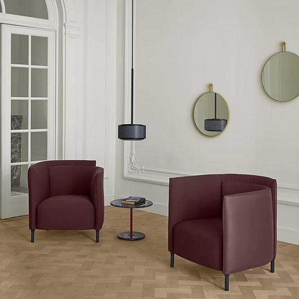 Fabric armchair with armrests LIGNE ROSET Hemicycle 14200105 factory LIGNE ROSET from Italy. Foto №5